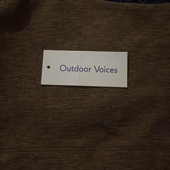 Outdoor Voices new with tags chocolate double time bra size xxl - Picture 7 of 7